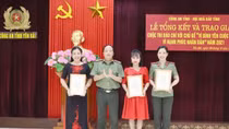 Trao giải cuộc thi báo chí “Vì bình yên cuộc sống, vì hạnh phúc nhân dân” năm 2021 tỉnh Yên Bái