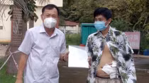 Bệnh nhân nuôi tay trong ổ bụng “đánh bại” COVID-19, xuất viện về nhà