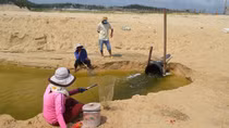 Người dân bức xúc vì ô nhiễm môi trường tái diễn ở vùng nuôi tôm An Hải