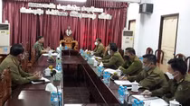 Khảo sát xây dựng trụ sở làm việc tặng Công an 2 tỉnh Khăm Muộn và Sa Văn Na Khệt (Lào)