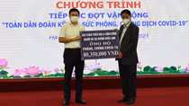 Kiều bào tiếp tục ủng hộ chương trình “Toàn dân đoàn kết, ra sức phòng, chống dịch COVID-19”