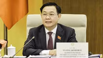 Chủ tịch Quốc hội Vương Đình Huệ làm việc với các doanh nghiệp Hoa Kỳ