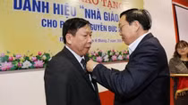 “Thầm...” của ông giáo Nguyễn Đức Hạnh