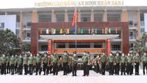 70 cán bộ, học viên Trường Cao đẳng An ninh nhân dân I chi viện Đồng Nai chống dịch