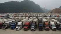 Hàng nghìn xe container nông sản ùn tắc tại các cửa khẩu Lạng Sơn