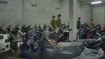 Tiệm cầm đồ chứa 23 chiếc xe máy không rõ nguồn gốc