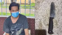 Mang dao chém Công an khi bị phát hiện leo rào vào khu phong tỏa thăm bạn gái