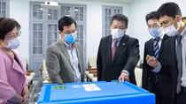 JICA cung cấp cho Việt Nam hòm lạnh bảo quản vaccine