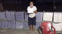 Phi vụ buôn lậu 7.000 bao thuốc lá trên biển bất thành
