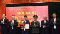 Bộ Công an tặng bằng khen cho Cục Hàng không Việt Nam