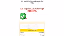 “Bẫy” lãi suất 0 đồng của các app “tín dụng đen”