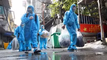 Người dân tâm dịch Thanh Xuân Trung trở về nhà