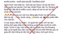 Thông tin 245 người tại mái ấm Tình Mẹ bị nhiễm COVID-19 là sai sự thật