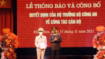 Công bố quyết định bổ nhiệm Giám đốc Công an tỉnh Điện Biên