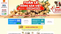 “Gian hàng Việt trực tuyến” thúc đẩy tiêu thụ nông sản trong bối cảnh dịch COVID-19