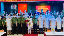 Thứ trưởng Nguyễn Văn Sơn gặp mặt, động viên đoàn cán bộ y, bác sĩ CAND chi viện TP Hồ Chí Minh