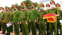 Tiếc thương người cán bộ hy sinh khi làm nhiệm vụ