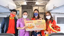 Vietjet đạt mốc vận chuyển 10 triệu hành khách tại Thái Lan