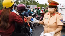Nữ Thiếu tá CSGT tâm huyết với nghề