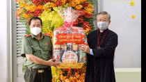 Công an TP Cần Thơ chúc mừng Giáng sinh năm 2021