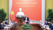 Phiên họp thứ nhất Hội đồng Quốc phòng và An ninh nhiệm kỳ 2021-2026