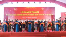 Thứ trưởng Phạm Thế Tùng dự Lễ khánh thành Trường Phổ thông dân tộc bán trú tiểu học Mỹ Lý 2