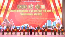 Chung kết Hội thi lực lượng tham gia bảo vệ ANTT ở cơ sở giỏi tỉnh Khánh Hòa năm 2026