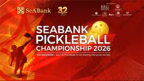 SeABank tổ chức giải Pickleball Championship 2026 gây quỹ học bổng cho trẻ em nghèo