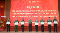 Xây dựng Thanh tra CAND “then chốt của then chốt” thật sự trong sạch, vững mạnh