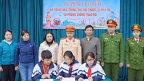 Công an xã Hưng Nguyên bám sát địa bàn, giữ vững an ninh, trật tự
