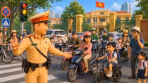 CSGT Hà Nội ứng dụng trí tuệ nhân tạo truyền tải luật giao thông sinh động hơn