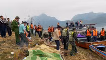 Tìm thấy nạn nhân cuối cùng trong vụ lật thuyền hồ ở Thác Bà