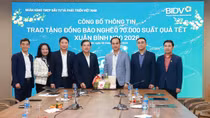 BIDV trao 70.000 phần quà Tết tặng đồng bào nghèo nhân dịp Xuân Bính Ngọ 2026