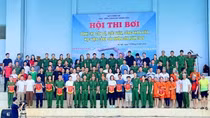 Sôi nổi Hội thi bơi dành cho cán bộ, giảng viên, công nhân viên Học viện CSND