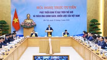 Thủ tướng Phạm Minh Chính chủ trì Hội nghị về phát triển "kinh tế bạc"