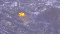 Ukraine công bố video phóng tên lửa do Anh tài trợ vào nhà máy ở Nga