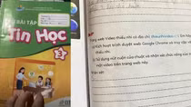 Công an vào cuộc “Vở bài tập Tin học lớp 3” chứa website “đen”