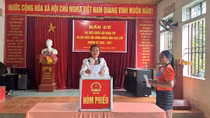 Đồng bào Đan Lai nô nức trong ngày bầu cử sớm