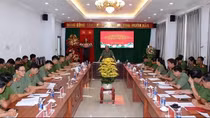 Thanh tra Bộ Công an công bố quyết định thanh tra đột xuất tại Công an tỉnh An Giang