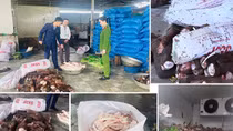 Chặn đứng gần 6 tấn thực phẩm bẩn sắp tuồn ra các quán nhậu