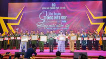 Bế mạc Liên hoan giọng hát hay Công an Thủ đô năm 2026