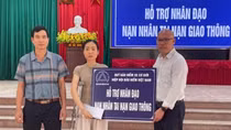 Hỗ trợ nhân đạo gia đình nạn nhân tai nạn giao thông nghiêm trọng