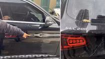 Khởi tố vụ án cào xước, đập gương xe Mercedes đỗ trước nhà
