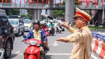 Hà Nội phân luồng giao thông dịp nghỉ lễ