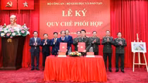 Tăng cường phối hợp giữa Bộ Công an và Bộ Giáo dục và Đào tạo