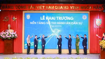 Khai trương nền tảng số thi hành án dân sự
