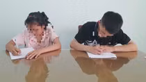 Vừa "đá xế" đôi trẻ tạo hiện trường giả nhảy cầu để trốn Công an truy tìm
