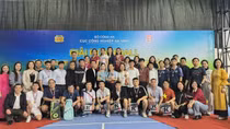 Sôi nổi Giải Pickleball do Cục Công nghiệp an ninh tổ chức
