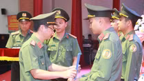 30 cán bộ thuộc Cảng hàng không Quốc tế Vinh được tuyển dụng vào CAND