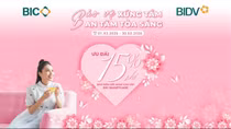 BIC ưu đãi 15% phí bảo hiểm sức khoẻ cao cấp mừng Ngày Quốc tế Phụ nữ